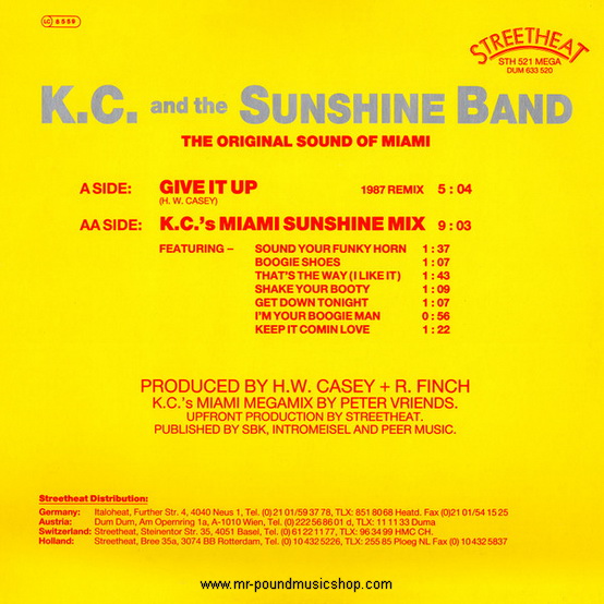 KC And The Sunshine Band - KC's Miami Sunshine Mix