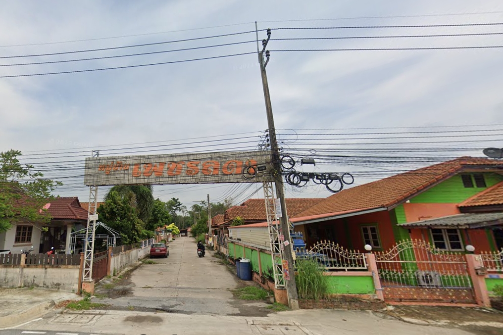 ขายบ้านเดี่ยวชั้นเดี่ยวโครงการ หมู่บ้านเพชรลดา บ้านฉาง เนื้อที่ 52 ตรว มี 3 ห้องนอน 2 ห้องน้ำ