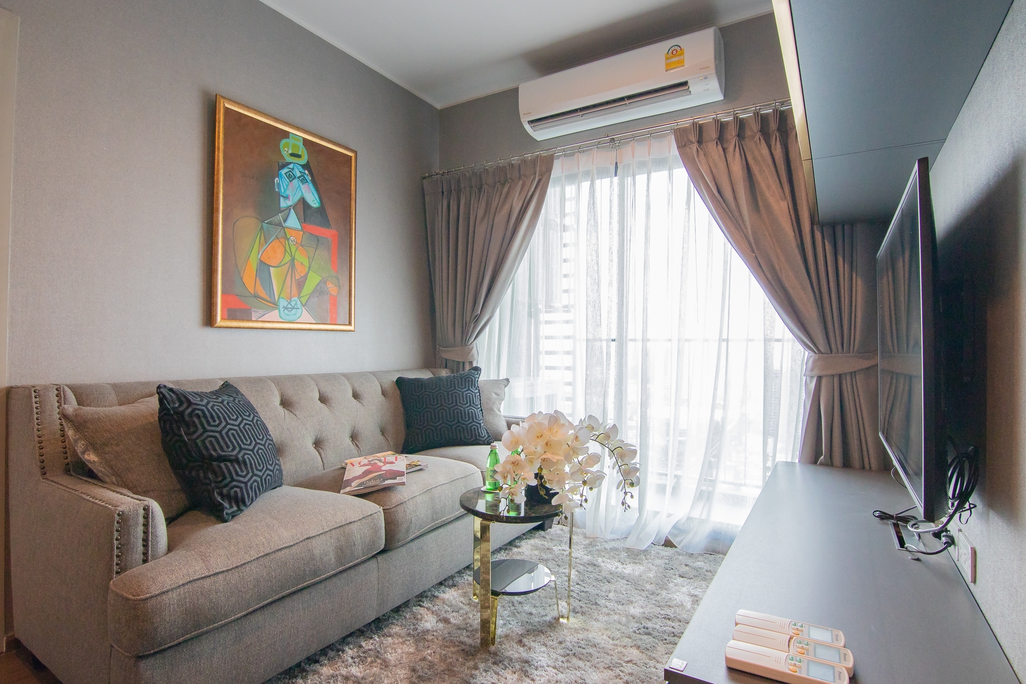 ให้เช่าคอนโด Ideo Sukhumvit 93 (ไอดีโอ สุขุมวิท 93) 2 ห้องนอน 2 ห้องน้ำ ขนาด 52.3 ตรม ชั้น 36 ห้องตกแต่ครบพร้อมอยู่