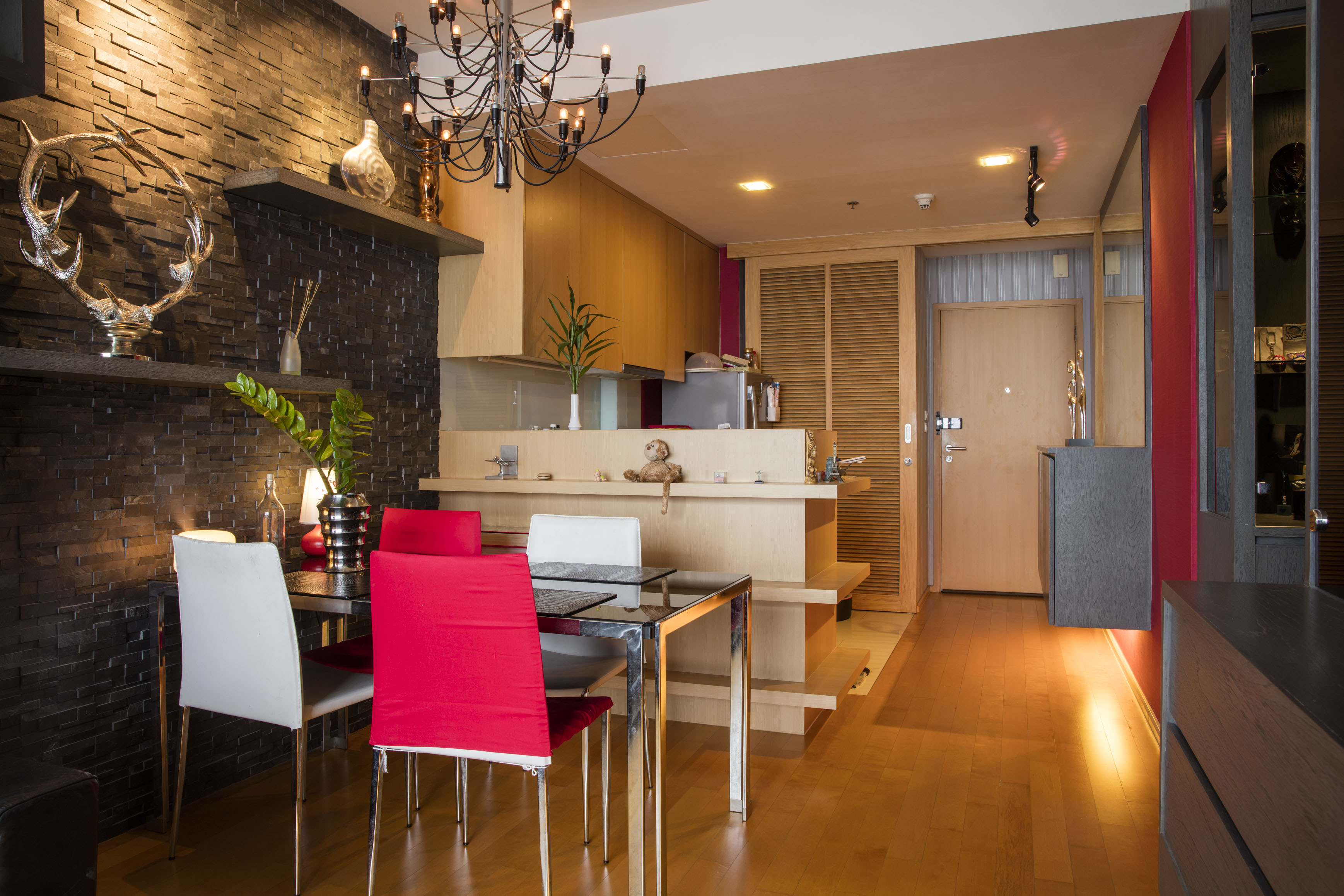 ให้เช่า Villa Rachatewi 1ห้องนอน ชั้นสูง