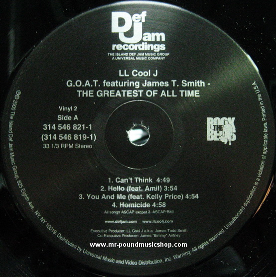 LL Cool J Featuring James T.Smith - The Greatest of All Time (G.O.A.T)