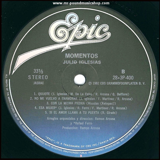 Julio Iglesias - Moments