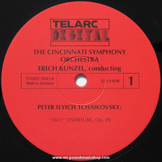 Erich Kunzel with Cincinnati Symphony Orchestra - Tchaikovsky / 1812 / Capriccio Italien / "Cossack Dance" from Mazeppa