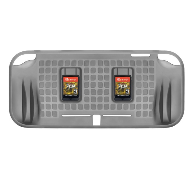 เคสยาง for Nintendo Switch Lite with 2 game card and hand grip SND-434