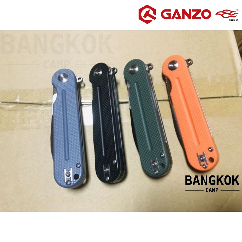 มีดพับ Ganzo กานโซ่ รุ่น FH922 / D2 Steel ของแท้ 100% (เทา / Gray)