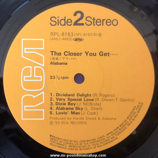 Alabama - The Closer You Get