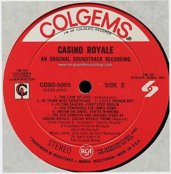 Burt Bacharach - Casino Royale (Original Motion Picture Soundtrack)