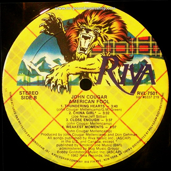 John Cougar - American Fool