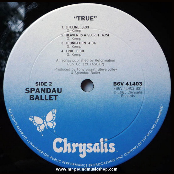 Spandau Ballet - True