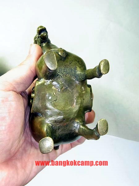 ม้าคู่ งานทองเหลือง