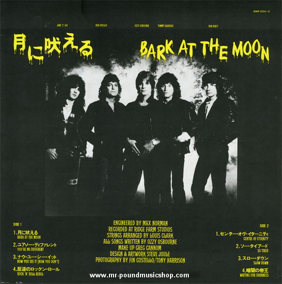 Ozzy Osbourne - Bark At The Moon