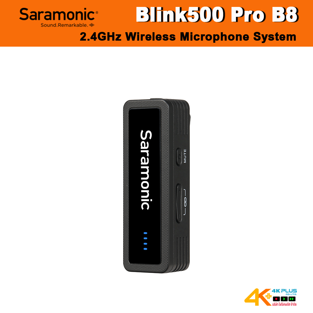 Saramonic Blink500 Pro B8 2.4GHz Wireless Microphone System ***สินค้ายกเลิกการผลิต***