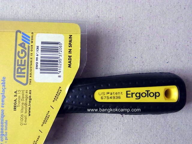 ประแจเลื่อน IREGA 6 นิ้ว (ปากขยาย) ปากกว้างกว่า กว้างเท่ากับตัวปกติ 10 นิ้ว Made in SPAIN ใหม่