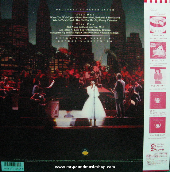 Linda Ronstadt With Nelson Riddle - For Sentimental Reasons & His Orchestra