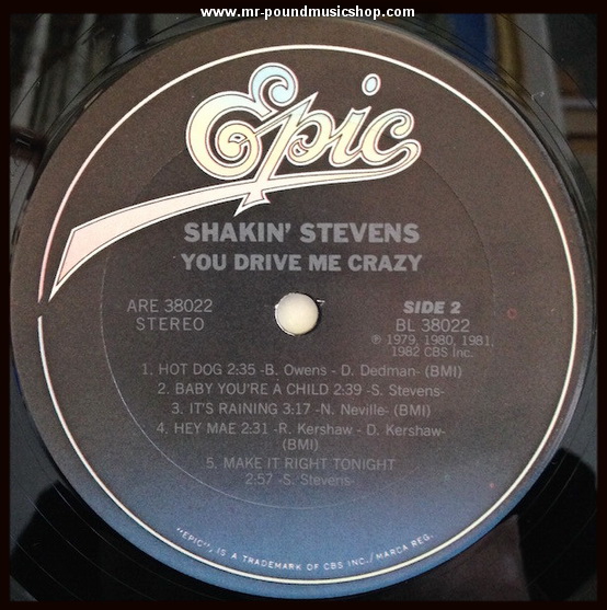 Shakin' Stevens - You Drive Me Crazy