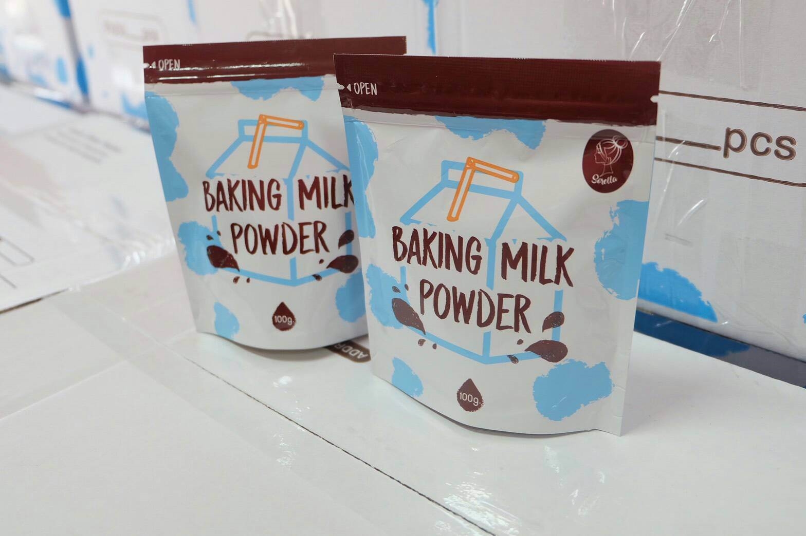 Baking Milk Powder เบกกิ้ง มิลค์ ผงหัวเชื้อน้ำนม ขัด ฟอก พอก จบในซองเดียว