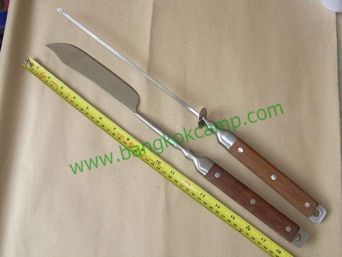 ชุดมีดบาร์บีคิว (ชุดปิ้งย่าง) สุดคุ้ม