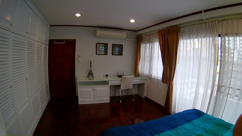 ให้เช่าคอนโด Saranjai Mansion (สราญใจ แมนชั่น) 1 ห้องนอน 1 ห้องน้ำ ขนาด 63 ชั้น 8 ห้องแตงครบพร้อมเข้าอยู่
