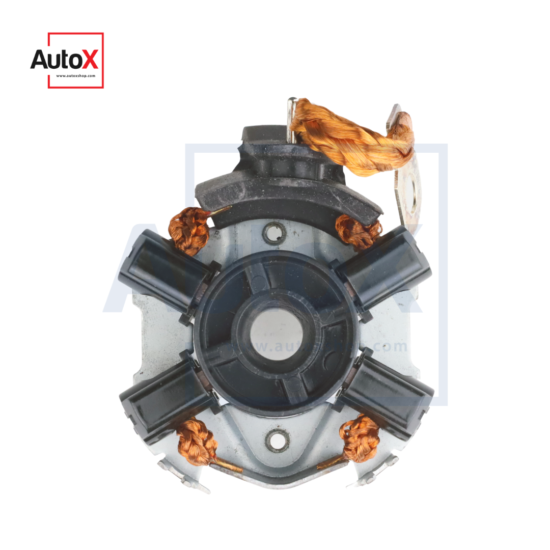 ซองถ่านสตาร์ท BOSCH 1.1-1.2kw ซองพลาสติกดำ 5x12mm ถ่านครบ4ก้อน