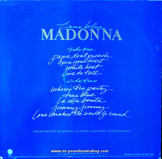 Madonna - True Blue