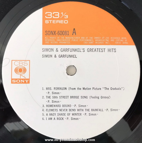 Simon & Garfunkel - Simon & Garfunkel's Greatest Hits