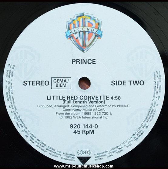 Prince - 1999 / Little Red Corvette