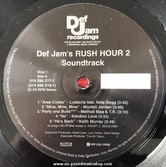 Various Artists - Def Jam's Rush Hour 2 Soundtrack
