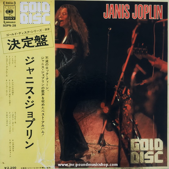 Janis Joplin - Gold Disc