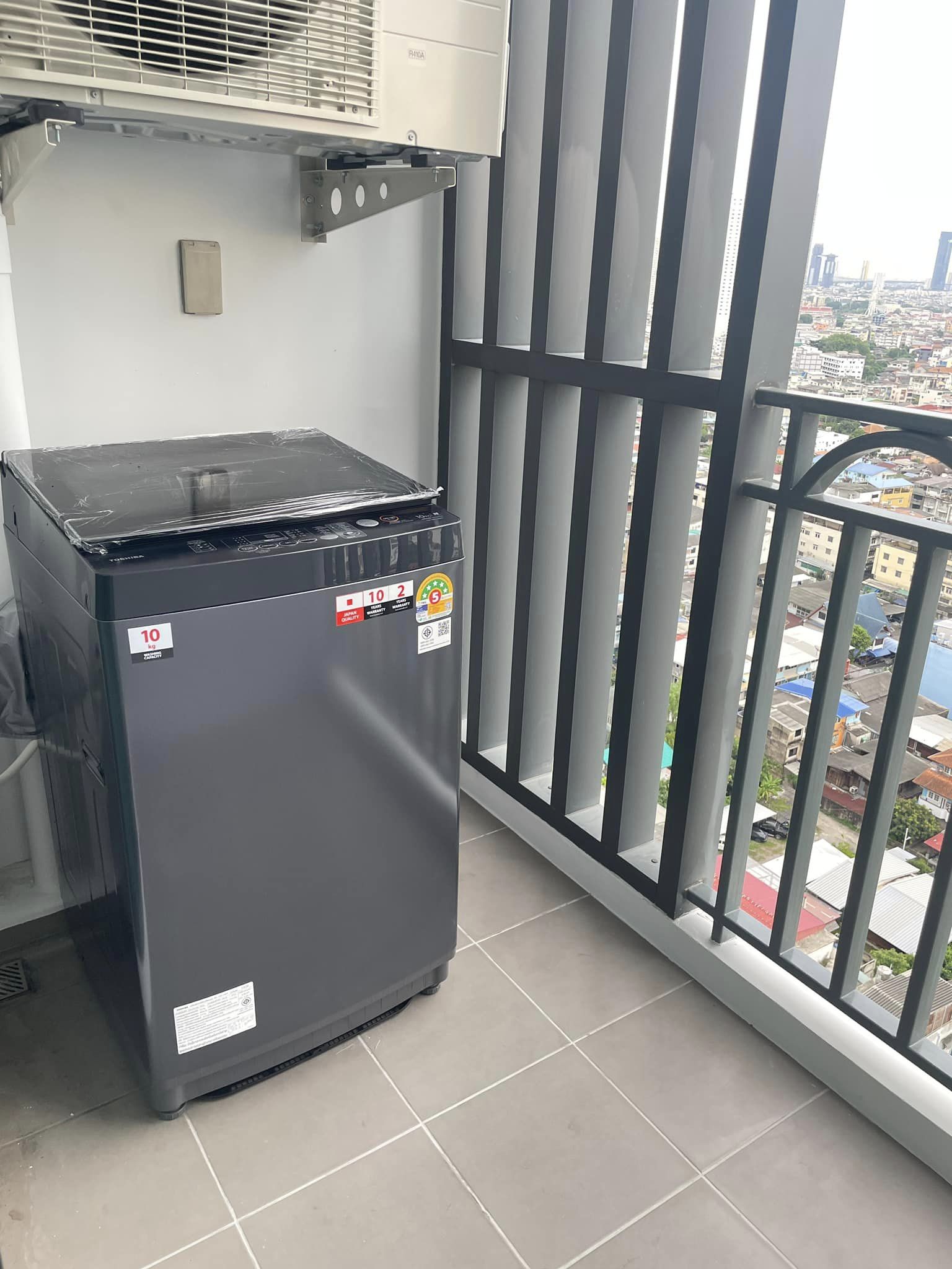 ให้เช่าห้องใหม่ไม่เคยมีใครอยู่ คอนโด The Rich Sathorn - Taksin (เดอะริช สาทร - ตากสิน) 1 ห้องนอน