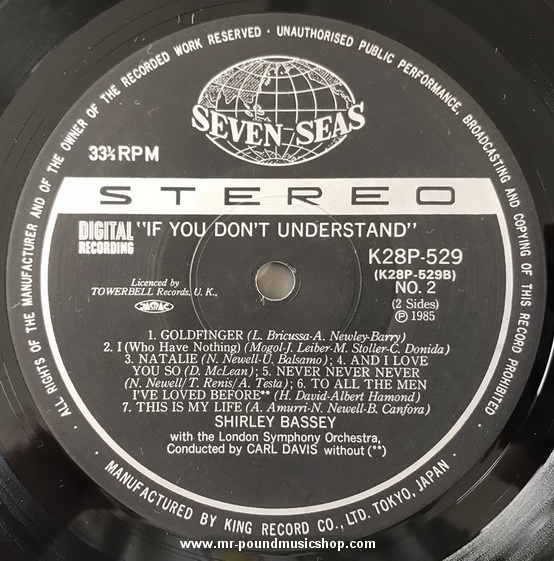 Shirley Bassey With The London Symphony Orchestra - I Am What I Am