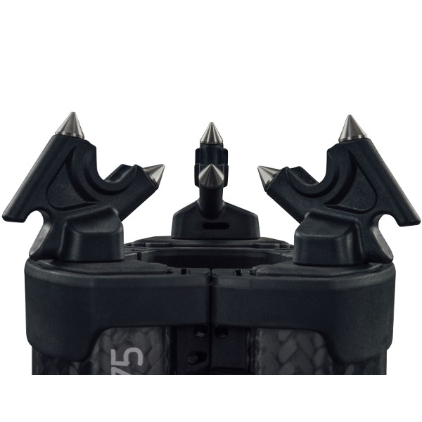 Sachtler Flowtech 75 MS Carbon Fiber Tripod with Mid-Level Spreader Rubber Feet