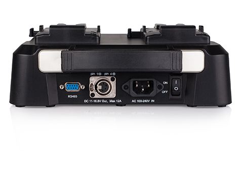 SWIT S-3812S 2-Channel V-Mount Fast Battery Charger พร้อมจอแสดงผล LCD