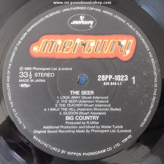 Big Country - The Seer