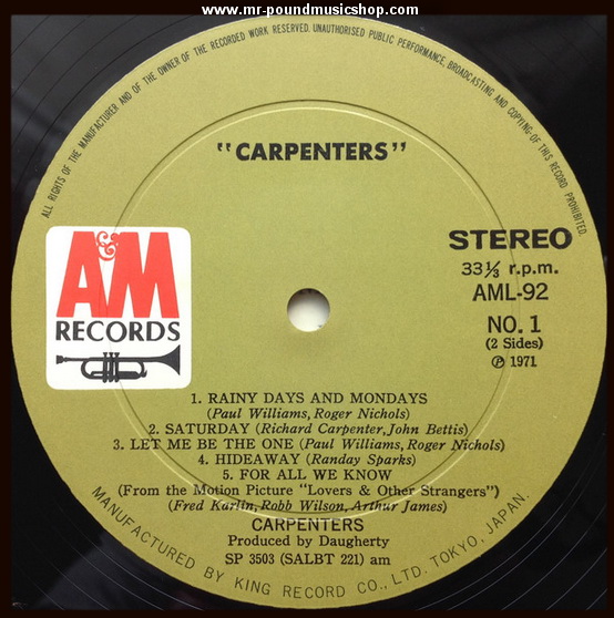 Carpenters - Carpenters