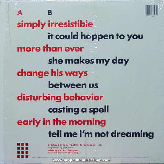 Robert Palmer - Heavy Nova