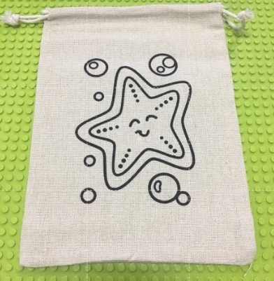 ถุงผ้าระบายสี ปลาดาว 26 - Eco Bag 26