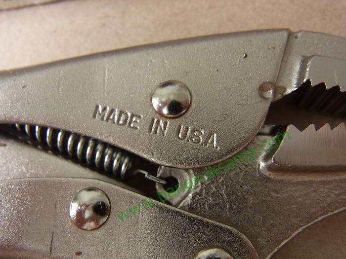 คีมล๊อค Crescent ขนาด5นิ้ว Made in USA พร้อมกล่องเดิม..ใหม่เก่าเก็บ