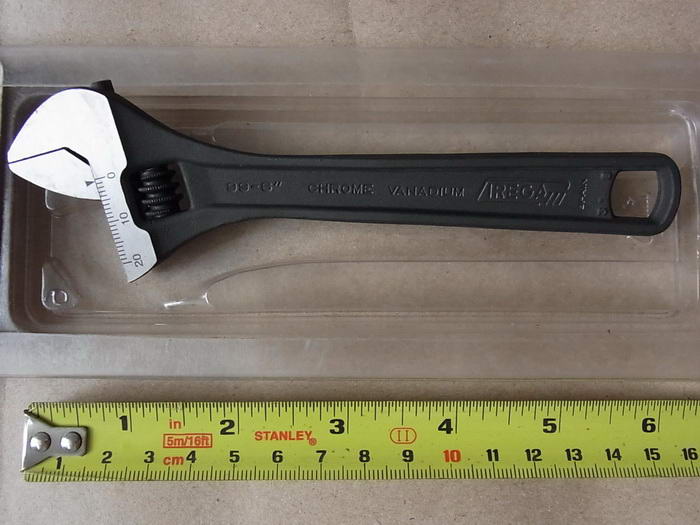 ประแจเลื่อน IREGA ขนาด 6 นิ้ว สเปน Made in Spain ใหม่ แท้.