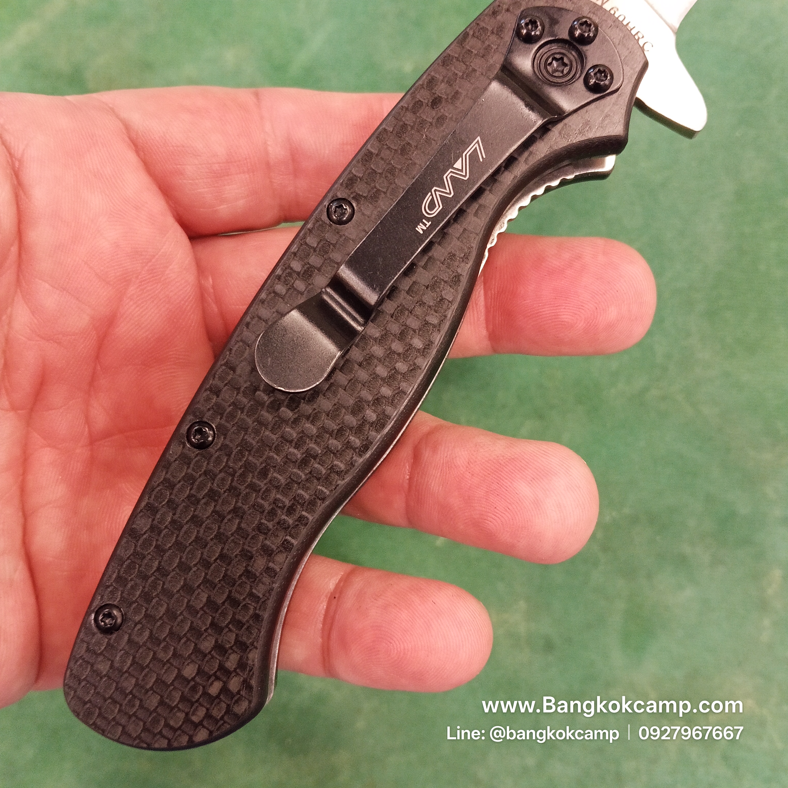 มีด LAND Knife ด้ามเคปล่า