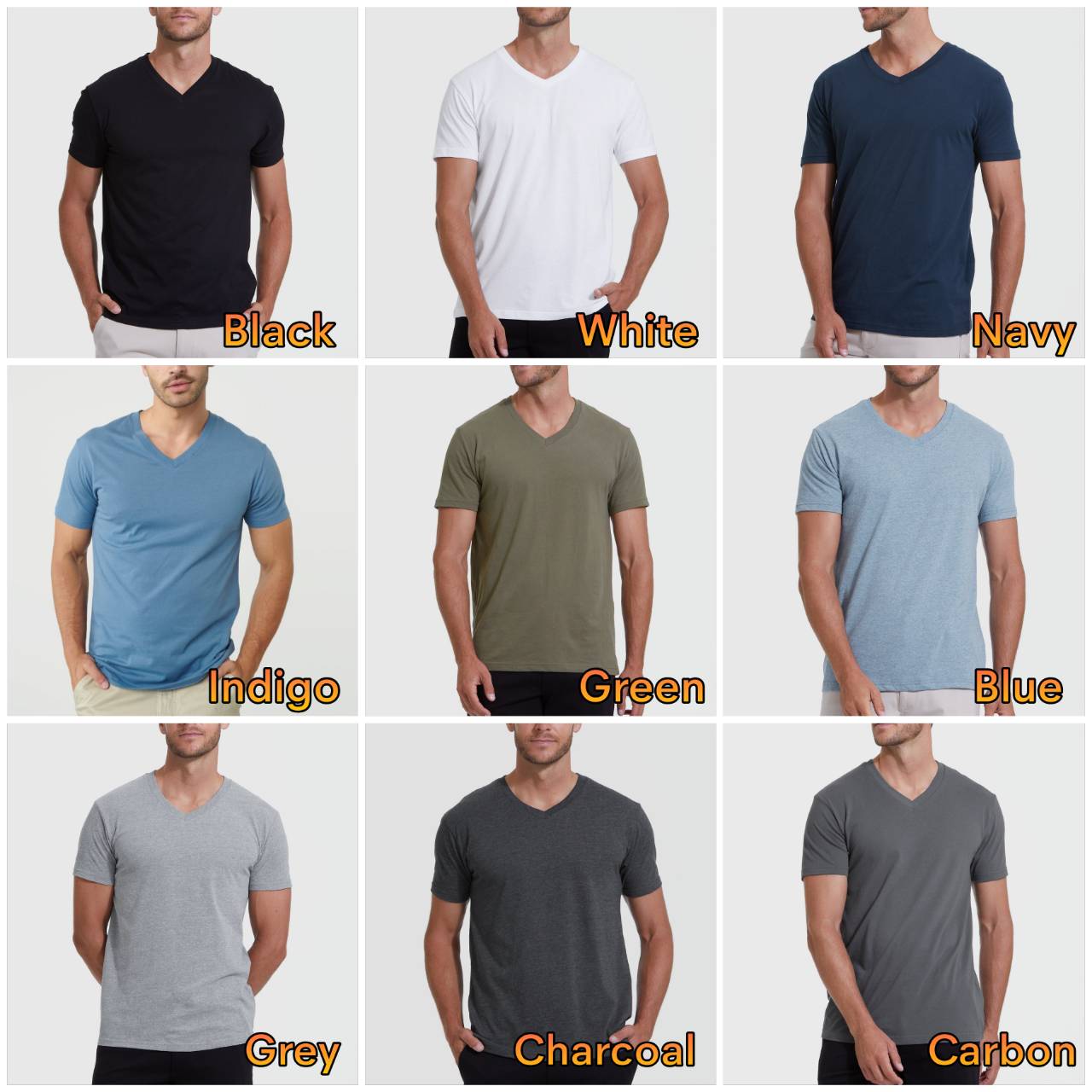 True Classic Premium V-Neck Short Sleeve T-Shirt