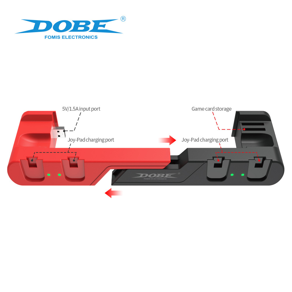 DOBE 6in1 Charging DOCK for Switch & OLED TNS-0122