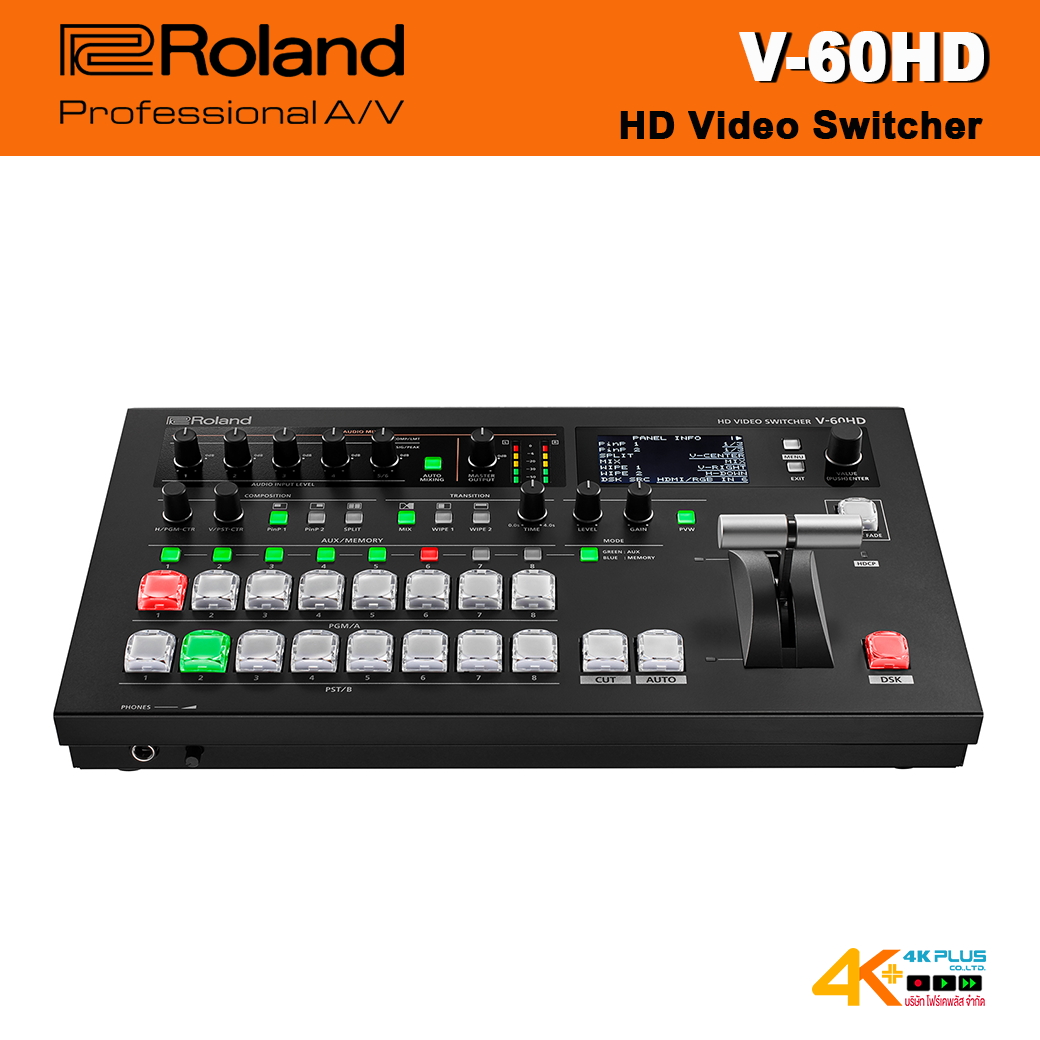 Roland V-60HD HD VIDEO SWITCHER / 6 Video Input