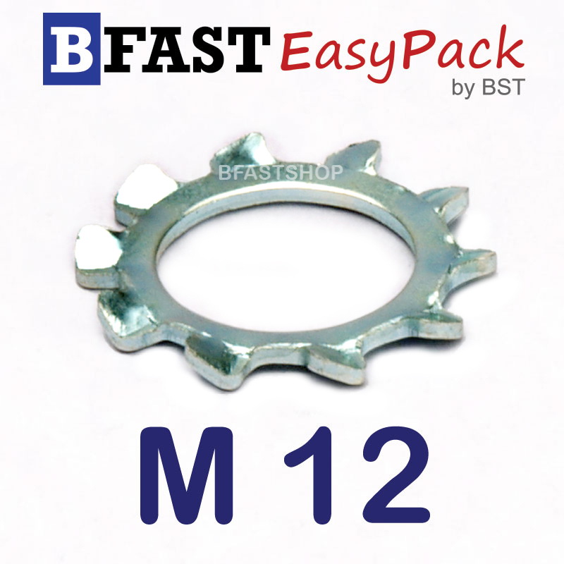 แหวนจักรนอก M12 ( 15 ตัว/ถุง)