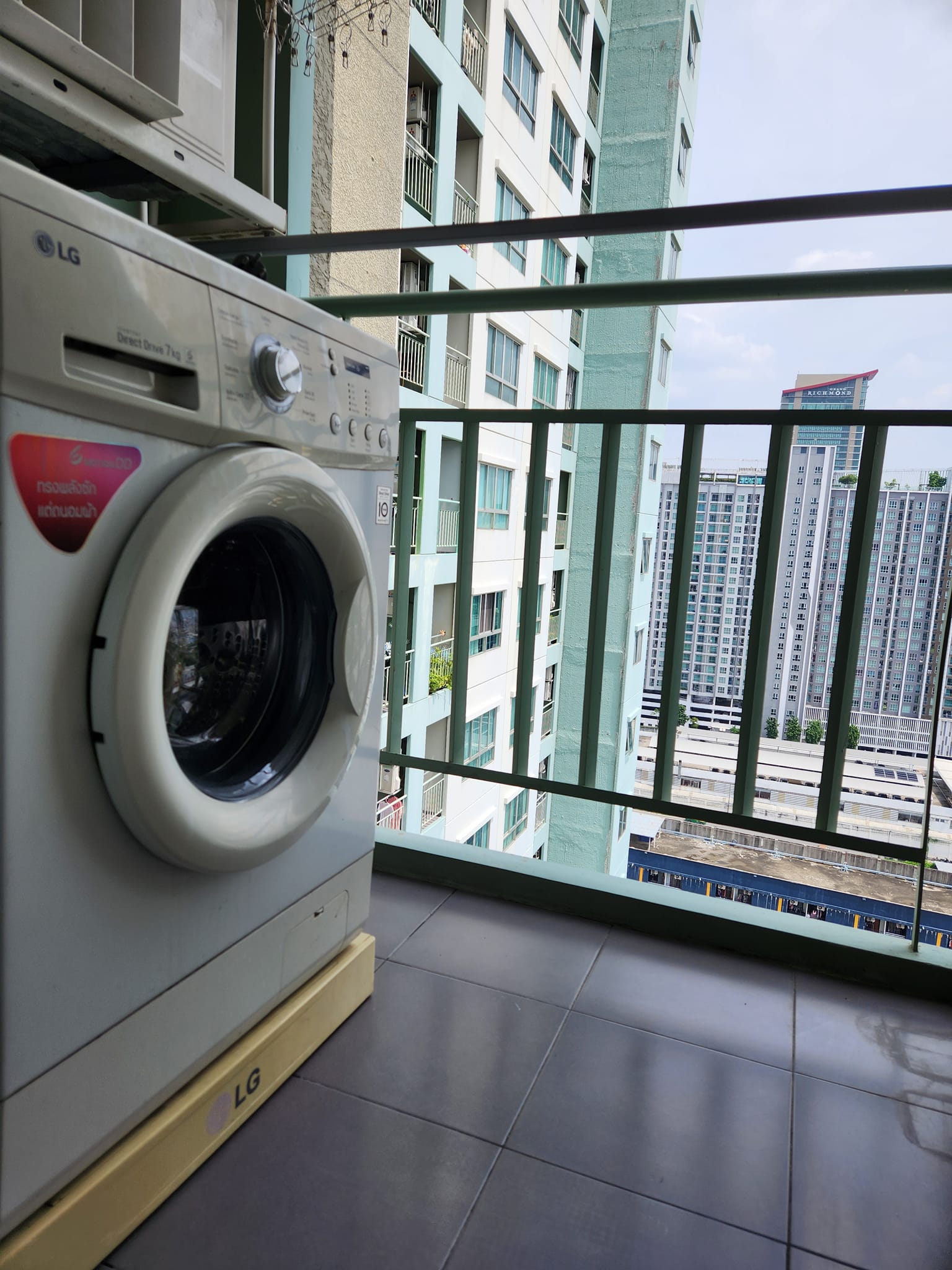 ให้เช่าคอนโด Lumpini Park Rattanathibet – Ngamwongwan ลุมพินี พาร์ค รัตนาธิเบศร์-งามวงศ์วาน อาคาร A ชั้น 22 ขนาด 27 ตร.ม. ห้องมุม พร้อมเครื่องใช้ไฟฟ้าและเครื่องซักผ้า