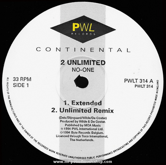 2 Unlimited - No One