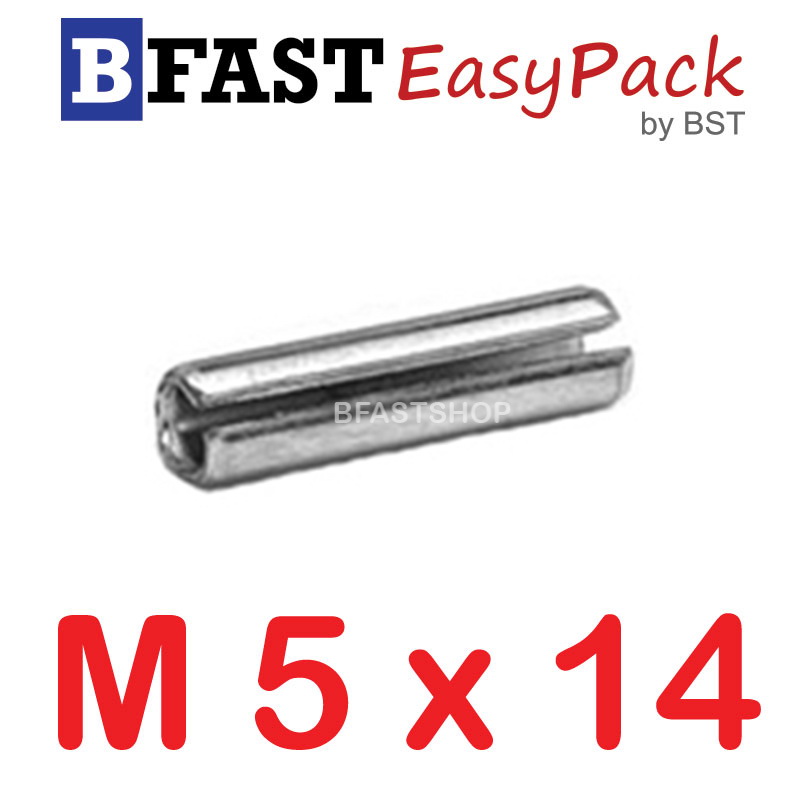 ปิ๊นตะกุดสแตนเลส SUS M5 x 14 (5 ตัว/ถุง)
