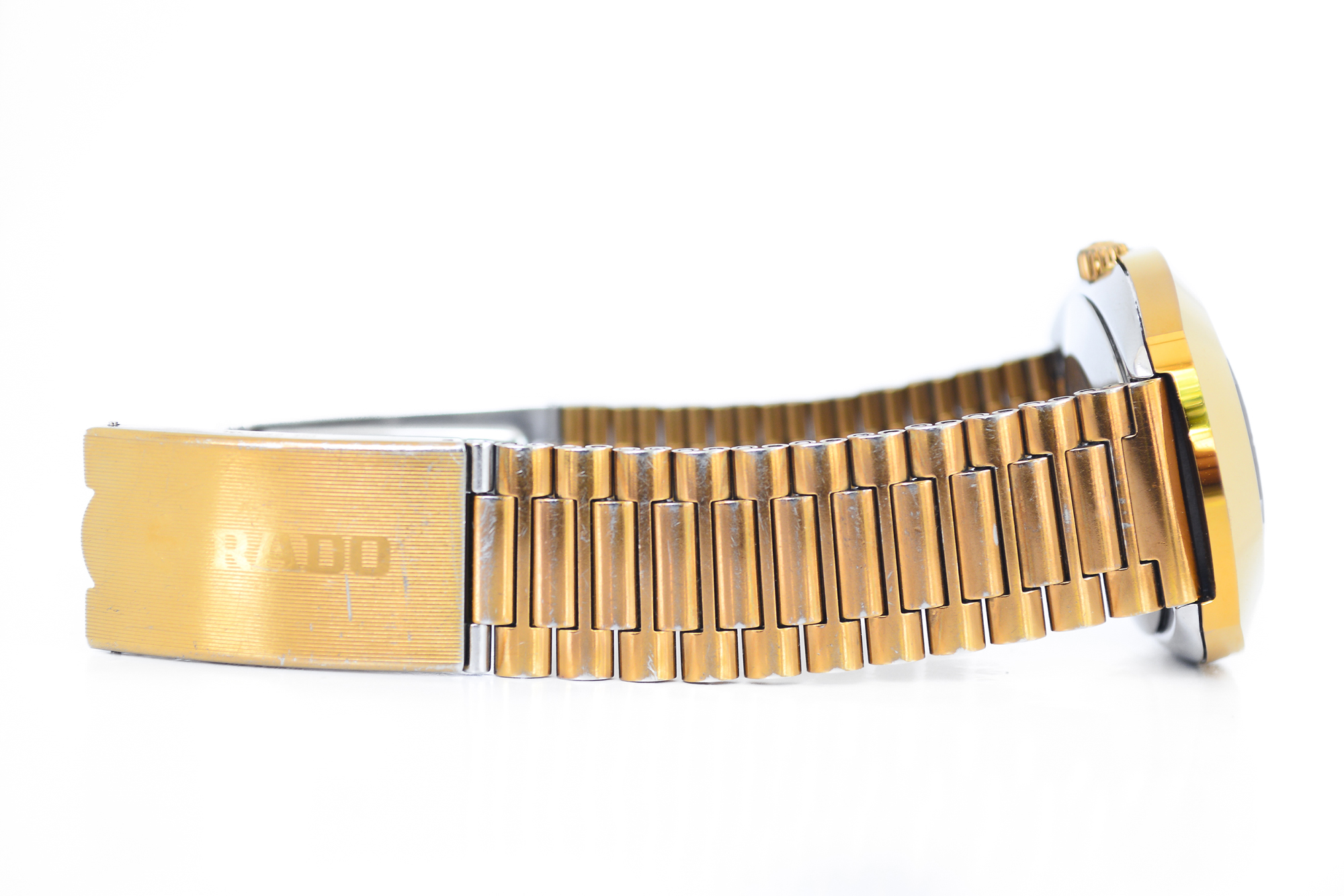 Rado Diastar Jubile Automatic Man Size เรือนทอง หน้าทอง ฝังเพชร 12 เม็ด