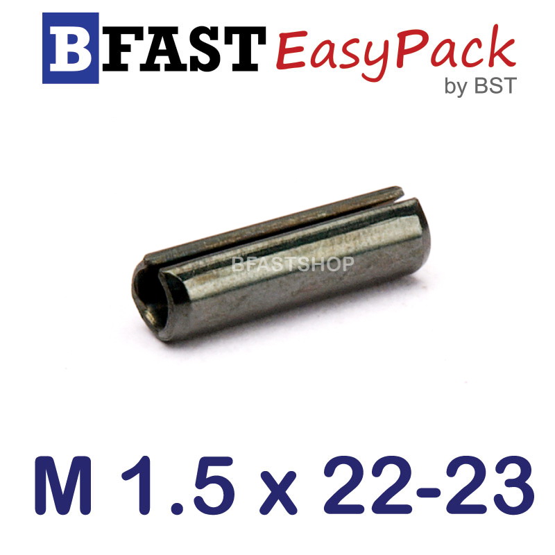 ปิ๊นตะกุด M1.5 x22-23 (12 ตัว/ถุง)
