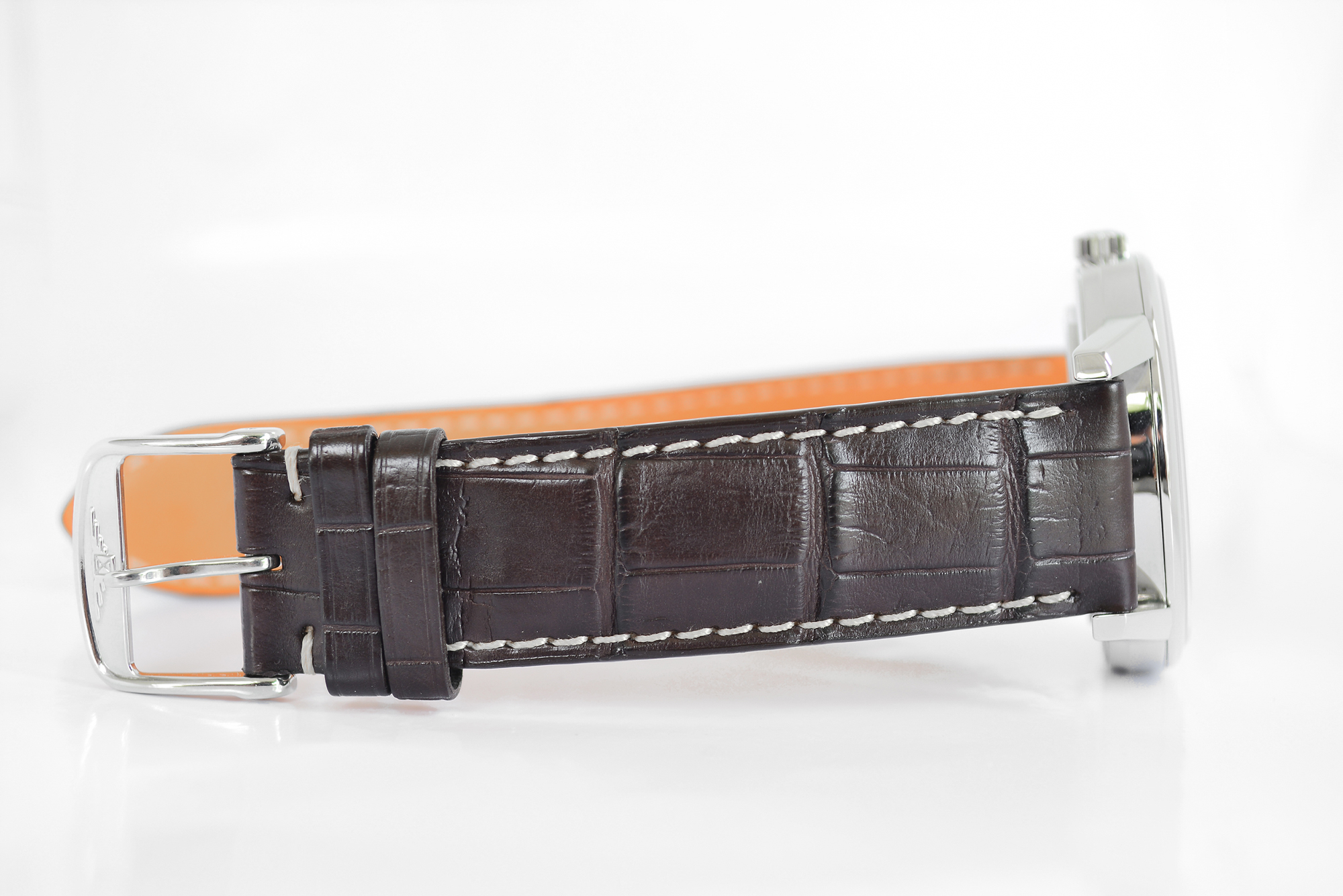 Longines Heritage Flagship Automatic สองเข็มครึ่ง สายหนัง (Sold)