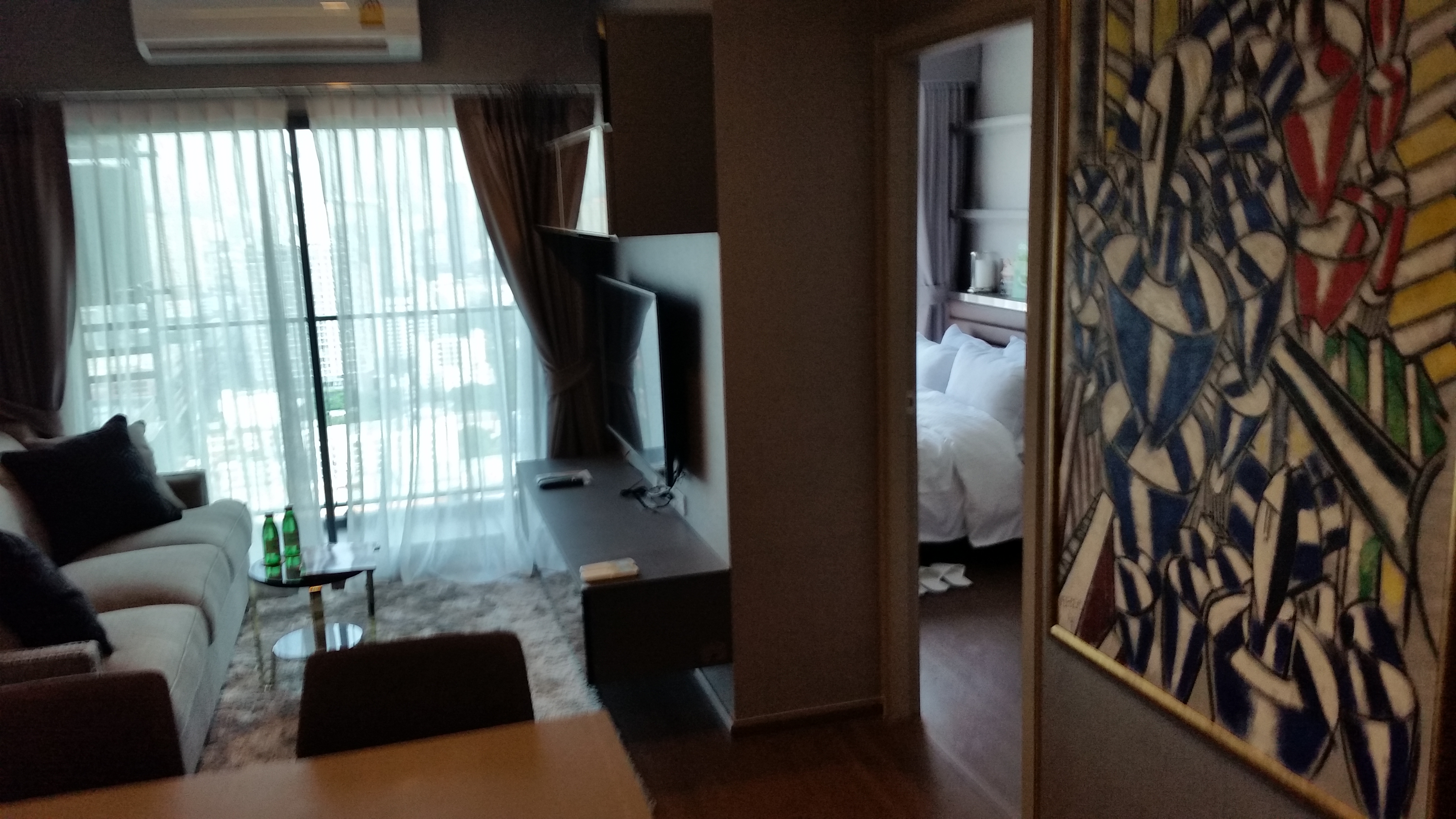 ให้เช่าคอนโด Ideo Sukhumvit 93 (ไอดีโอ สุขุมวิท 93) 2 ห้องนอน 2 ห้องน้ำ ขนาด 52.3 ตรม ชั้น 36 ห้องตกแต่ครบพร้อมอยู่